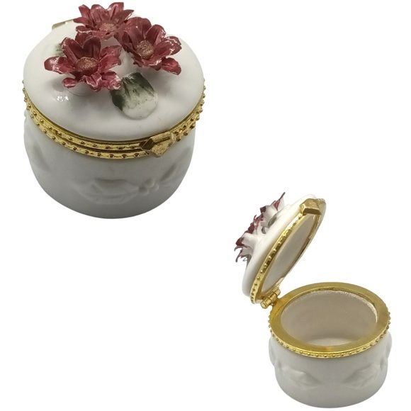 Zales Jewelry Zales Trinket Box Limoges Ceramic Limited Edition 200